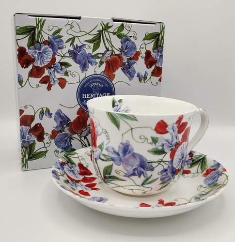 Large breakfast cup - breakfast, saucer