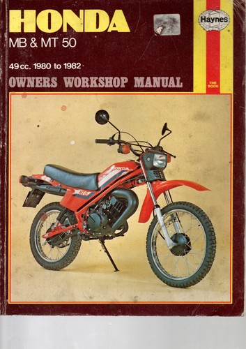 Haynes honda mb50 mt50 - mb50,