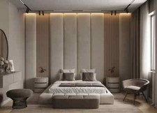 Velvet headboard wall - velvet,