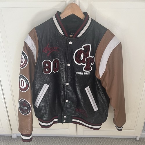 Zara varsity leather jacket - zara,