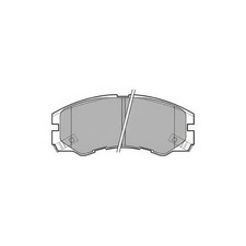DELPHI LP964 Brake Pad Set Front Fits Isuzu TFR/TFS Trooper Opel Vauxhall Brava