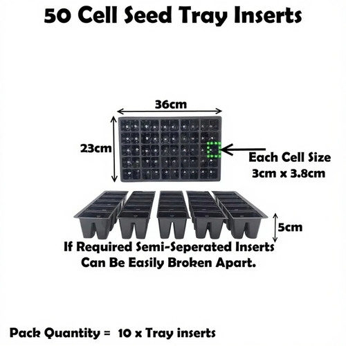 Cell tray inserts full size - tray,