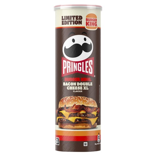 Pringles burger king bacon - pringles,