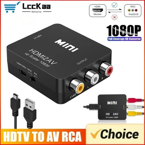 Hdmi 1080p rca - to,