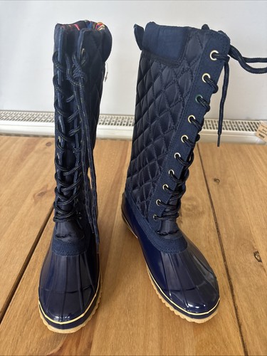 Joules size lace boots - joules,