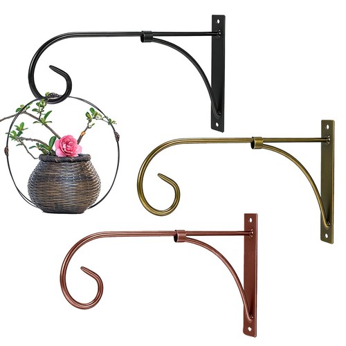 Hanging basket mount - basket, bracket