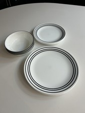 Rare 19pc Corelle White Dinner
