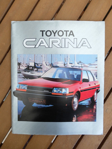 Toyota carina brochure - toyota,