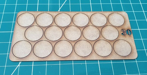 Mdf circles - cm, mm)