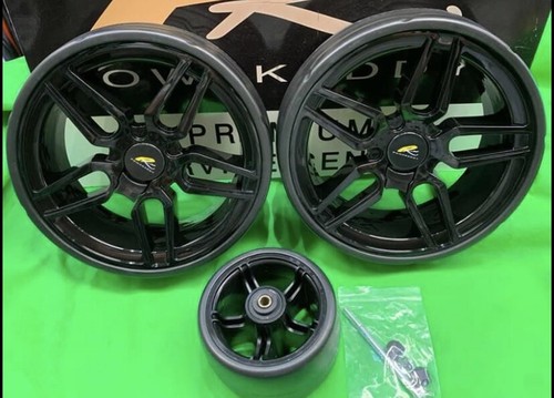 Powakaddy wheels front and - powakaddy,