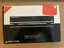 FORTEC STAR Digital Set Top Box FS-2100. Opened, Never Used.