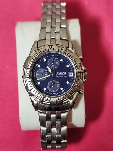 Vintage seiko pulsar v657 - seiko, v657-x018
