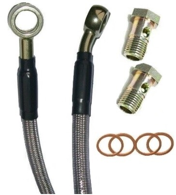 Rear brake hose fits kawasaki - rear,