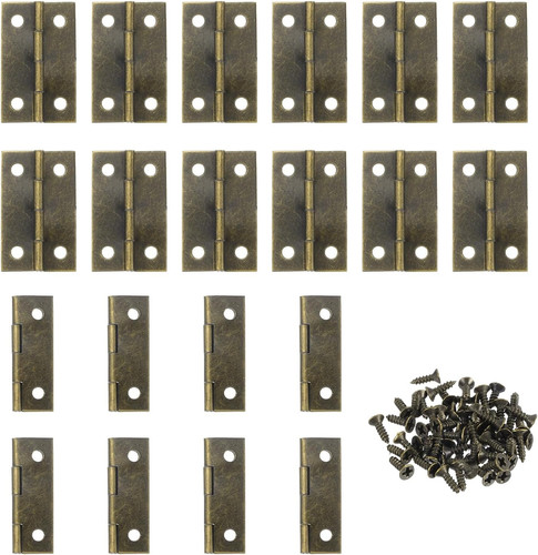 Mini hinges 20pcs - 1.3",