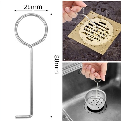 Floor drain hook - drain,