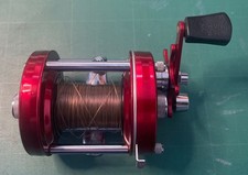 ABU AMBASSADEUR No.6000 MULTIPLIER REEL  Level Wind, Original Leather Case.