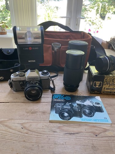 Yashica quartz slr film - slr,