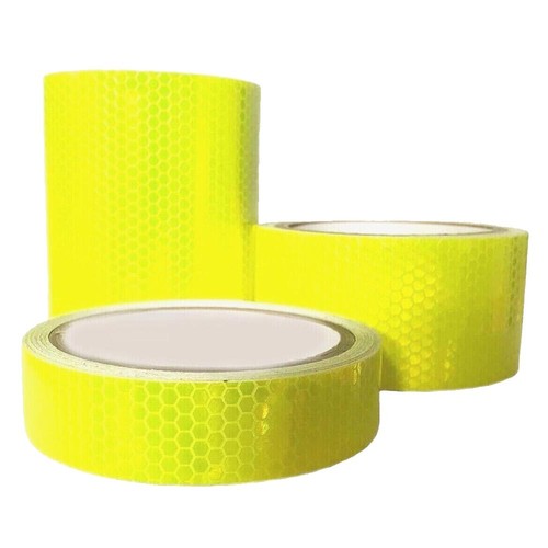 Yellow reflective tape vis - yellow,