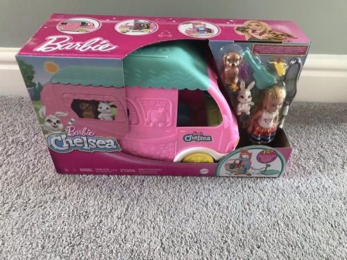 Barbie camper chelsea in - barbie, camper,