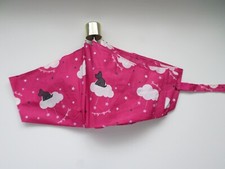 RADLEY - IT'S WRITTEN IN THE STARS - PINK TELESCOPIC UMBRELLA  - DOG & STARS