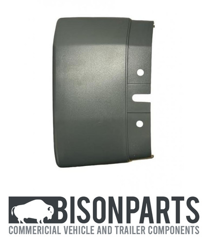 Grey front bumper - grey, cap