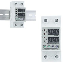 AC 230V adjustable voltage regulator, dual display and current limit