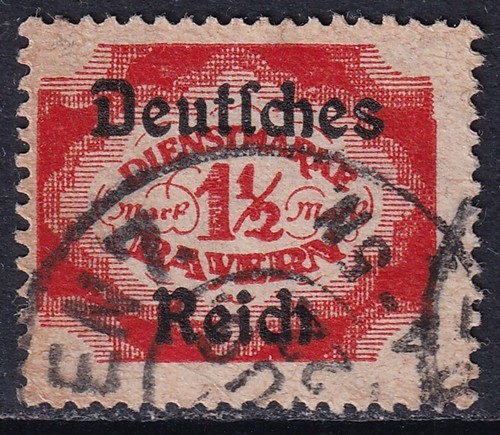 Bavaria 1920 official m - 1920, 1½m