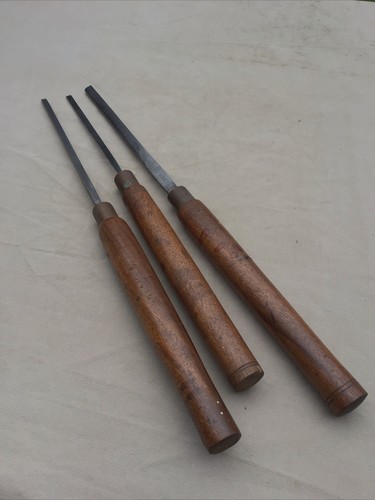 Vintage turning chisels - vintage,