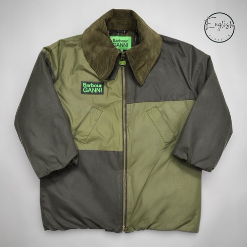 Barbour ganni wax bomber - ganni,