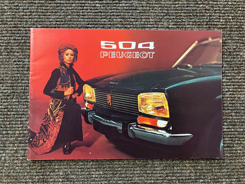 Peugeot 504 range brochure - 504,