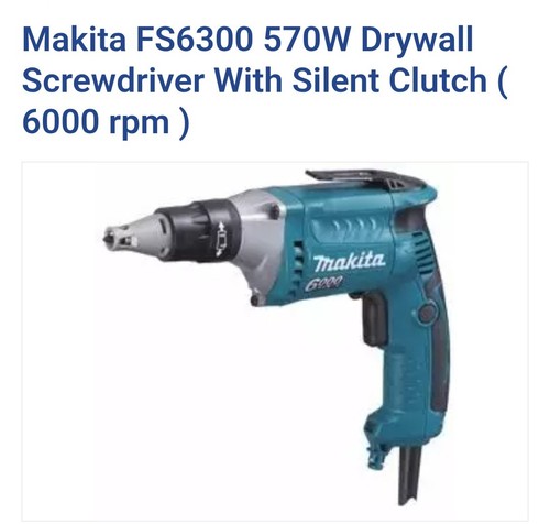Makita fs6300 110v - 110v, drywall
