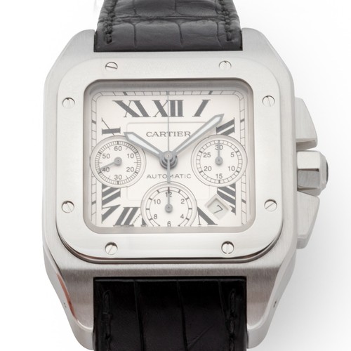 Cartier santos 100 w20090x8 - santos,