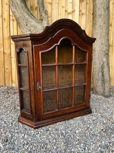 Vintage oak glass orange - oak, &
