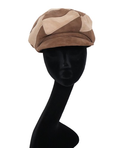 Vintage 1960s baker boy - cap,