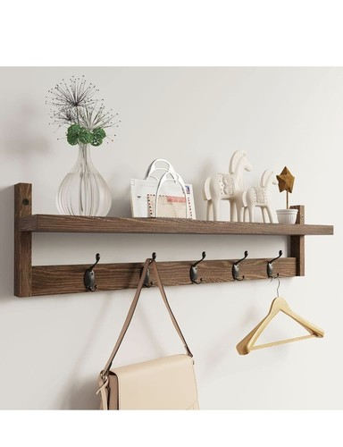 Wall mounted reclaimed - mounted, wooden