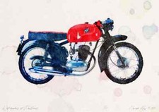 A4 Photo MV Agusta 125TR 1954