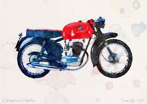 Photo agusta 125tr - a4, 1954