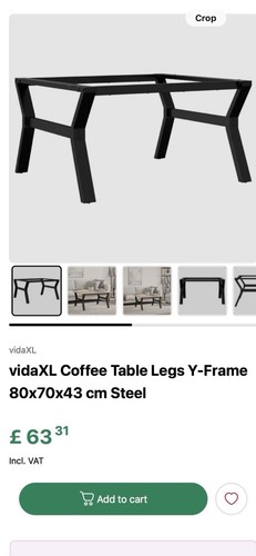 Vidaxl industrial frame - industrial, y-frame
