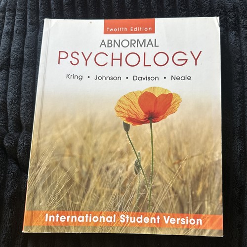Abnormal psychology sheri - by,
