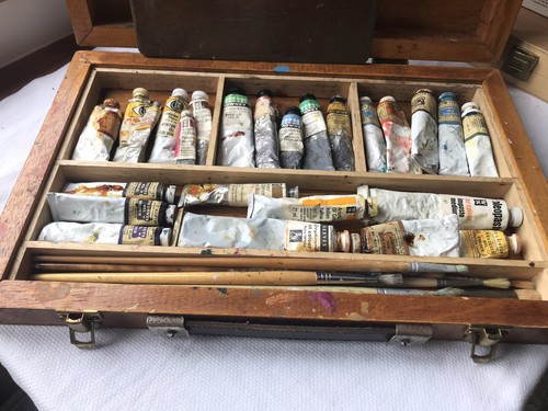Vintage large wooden - large,