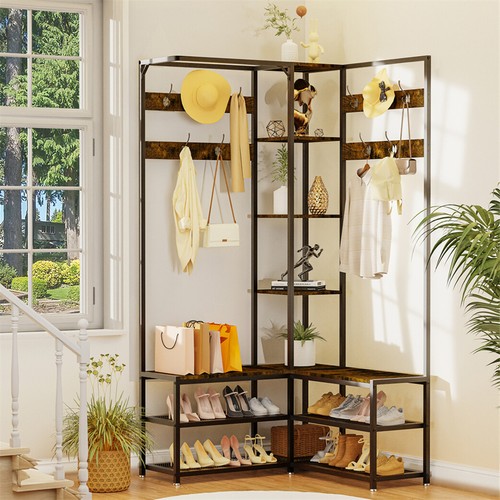 Large corner coat rack - large,