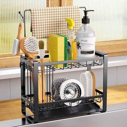 Tier kitchen sink - 2-tier, caddy