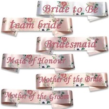 Hen party sashes team - hen,