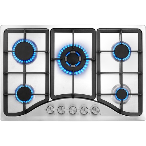 Gas cooktop stove top - stove, 5