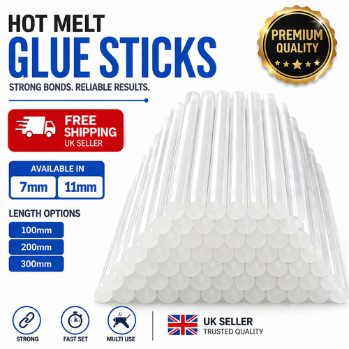 Hot melt glue sticks - hot,