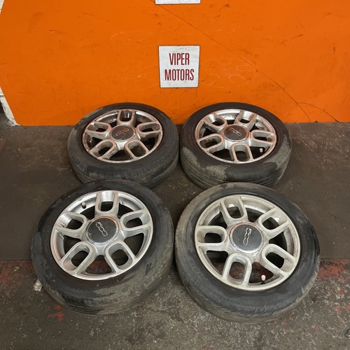 Fiat 500 alloy wheels tyres - fiat,