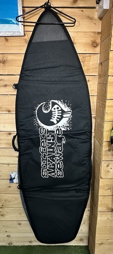 6ft travel surfboard - 6ft, bag