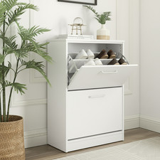 2 Drawer Shoe Cabinet Hallway