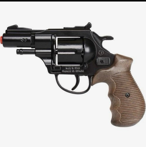 Metal toy cap gun - metal,