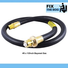 Straight Gas Cooker Hose 4ft x